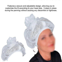 Net Plopping Cap for Drying Curly Hair, Soulta Net Plopping Bonnet, Hair Drying Cap, Adjustable Drawstring Mesh Curls Cap
