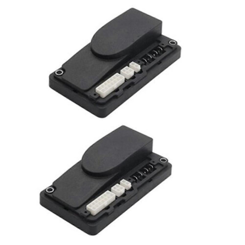 2Pcs 24V 90A Drive Motor Controller Brush Permanent Magnetism Motor Controller for Golf Cart 1212P-