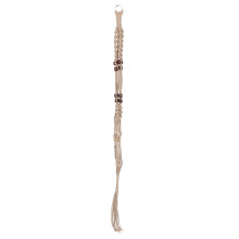 Retro-Makramee-Pflanzenampel, Vintage-Pflanzenhalter aus Seil mit eleganter Form und robustem Hanfseil-Design, geeignet für die Innen- und