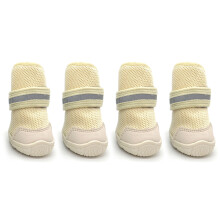 Breathable Pet Dog Shoes Casual Walking Booties-white XXL