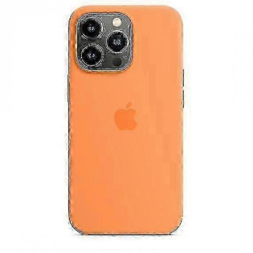 (Marigold) Silicone Case With Magsafe For Iphone 13 Pro Phone Case_FM18