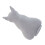 Cute Cat Back Shadow Toy Pillow Decorative Cat-grey 70cm 7