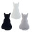 Cute Cat Back Shadow Toy Pillow Decorative Cat-grey 70cm 3