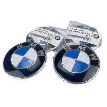 BM-W Logo Hood Logo Replacement 82mm+74mm Hood 51148132375 - for All Models