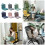 Onepieces Cushion Universal Backrest Cushions Office-Purple 4
