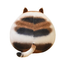 Cartoon Cat Back Shadow Toy Sofa Pillow-calico cat 30cm