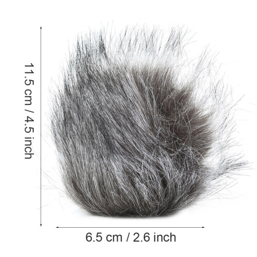 Außenmikrofon Windschutzabdeckung für Kamera Recorder, 6,5x11,5 cm 2