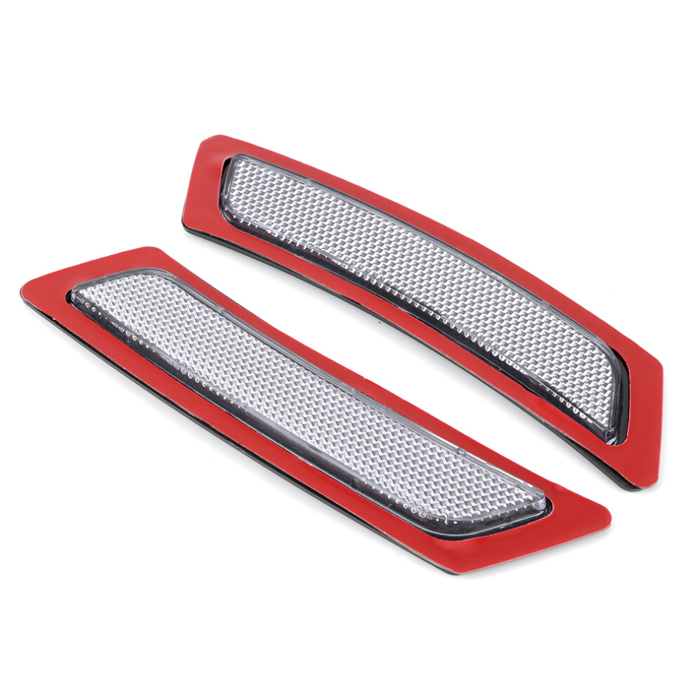 2Pcs Abs Front Bumper Reflector Lights Fit For F10 2011-2013 White 4081363985278