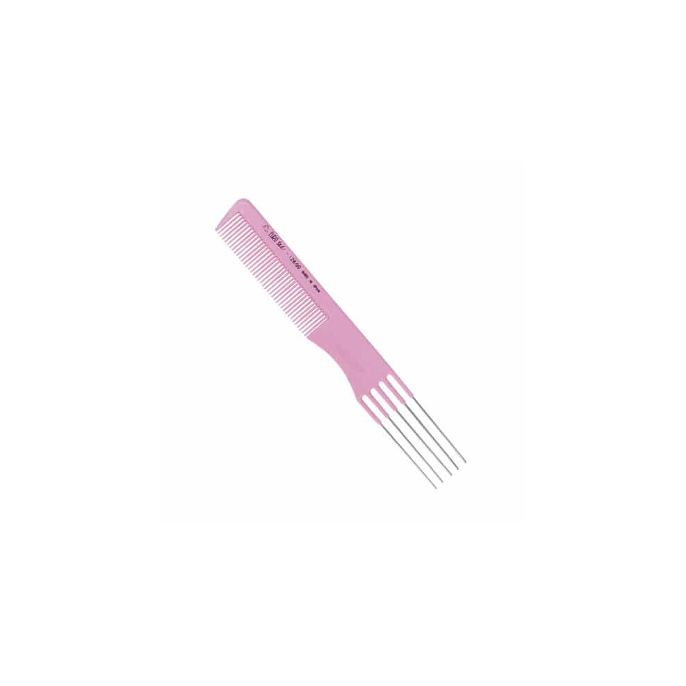 Eurostil Unisex Multicoloured Hairdresser's Comb 5 Metal Teeth 19.5 Cm Mix Colors