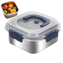 Stainless Steel Snack Containers Leakproof Lunch Containers Reusable Food Storage Bowls For Travel And Kids