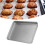 Backblech, rechteckig, langlebig, stark, hohe 12