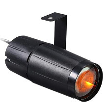 10W Led Aperture Stage Light Mini LED Beam Spotlight 12 Degree Beam Angle Amber For Disco KTV Club Party Mirror Lighting