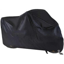 (4XL) Cold-proof Motorcycle Cover, Waterproof 210d Oxford Cloth, Rain-proof And Dust-proof Motorcycle Cover