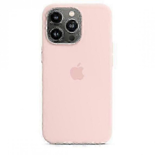 (Chalk Pink)Silicone Case With Magsafe For Iphone 13 Pro Phone Case_FM18