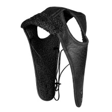 Lovely Cat Bomber Hat Earflaps Adjustable Headwear-Black M
