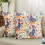 44x44cm Easter Pillow Cover Rabbit Flower Chicken-Yellow 7