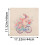 44x44cm Easter Pillow Cover Rabbit Flower Chicken-Yellow 4