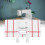 10 Pcs Border Guide Foot for Sewing Machine, Plastic, model 202084000 3