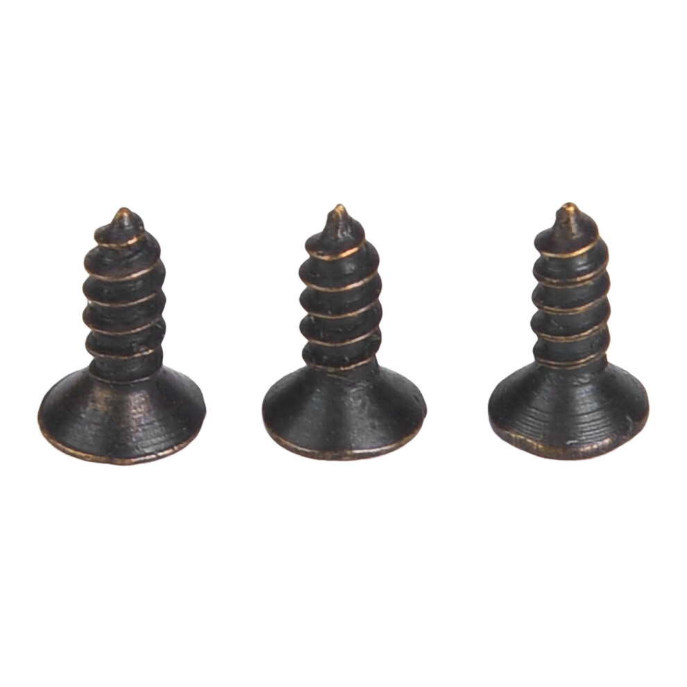 Self Tapping Iron Flat Head Screws 500G 2X10mm Bronze For Diy 4151363986077
