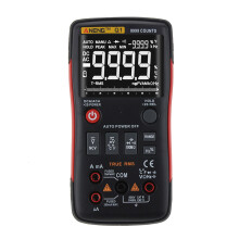 ANENG 9999 Counts True RMS Digital Multimeter, 145x73x30mm, Orange/Red