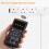 ANENG 9999 Counts True RMS Digital Multimeter, 145x73x30mm, Orange/Red 4