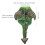 Adjustable Hamster Dinosaur Costume with Leash for Rabbits Vest 3