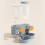 Cat Feeder Cat Water Dispenser Pet Feeder Cat Automatic-Blue 6