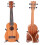 Φορητή βάση για Ukulele, σταθερότητα X Frame & σχεδιασμός ξύλινης υφής, πτυσσόμενη βάση 6