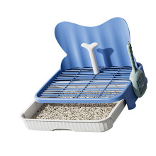 Indoor Pet Toilet For Large Canines Detachable Net Not-Blue