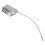 TSA Accepted Resettable 4-Digit Lock Suitcase Padlock Silver 7
