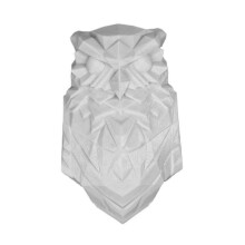 (B) 3D Animal Owl LED Night Lamp Wall Decoration Soft Lighting Easy to Install Indoor Outdoor Use Wall