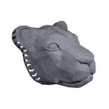 (D) 3D Animal Owl LED Night Lamp Wall Decoration Soft Lighting Easy to Install Indoor Outdoor Use Wall