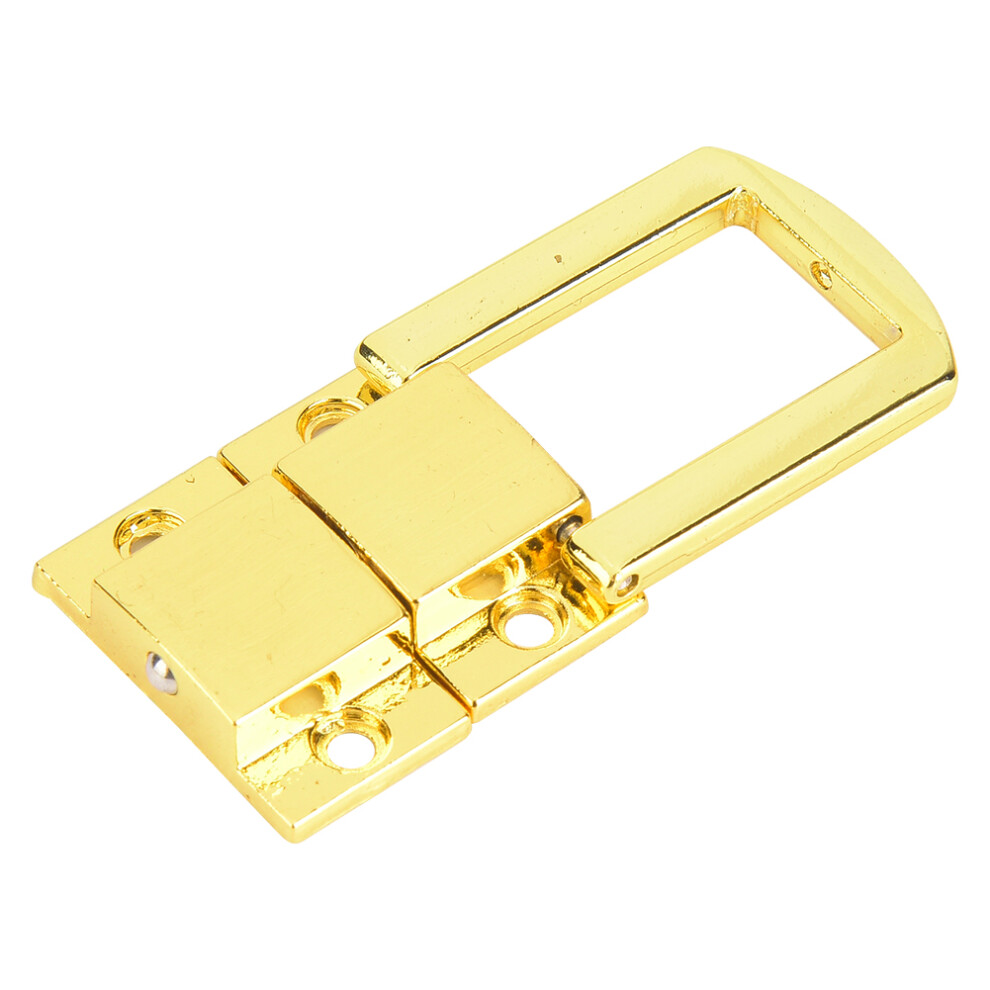 5Pcs Bright Gold Zinc Alloy Turn Lock Snap Bag Accessory 31X24mm 8711363990366