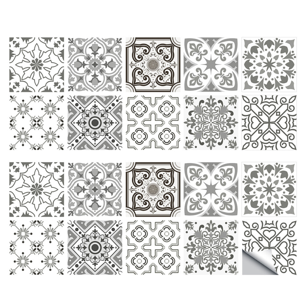 Peel And Stick Backsplash Tiles, Heat And Moisture Resistance, Decorative Vinyl Material For Kitchen And Bathroom Walls 9012352582524