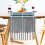 Τραπεζομάντιλα σε Αγροτικό Στυλ με Χειροποίητες Φούντες, Κεντημένη 3