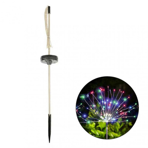 (Colour 2 Mode, 120L) Solar Led Outdoor S