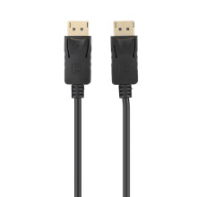1,8 m DisplayPort DP-zu-DP Adapterkabel, Schwarz