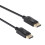 1,8 m DisplayPort DP-zu-DP Adapterkabel, Schwarz 5