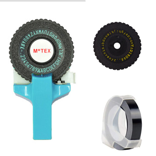 Etichettatrice manuale dal design ergonomico, realizzata in resistente materiale ABS per un utilizzo affidabile, ideale per etichette resistenti e