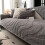 Sturdy Plushes Sofa Cushion Cover-70*70cm Light Grey 1