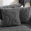 Sturdy Plushes Sofa Cushion Cover-70*70cm Light Grey 6