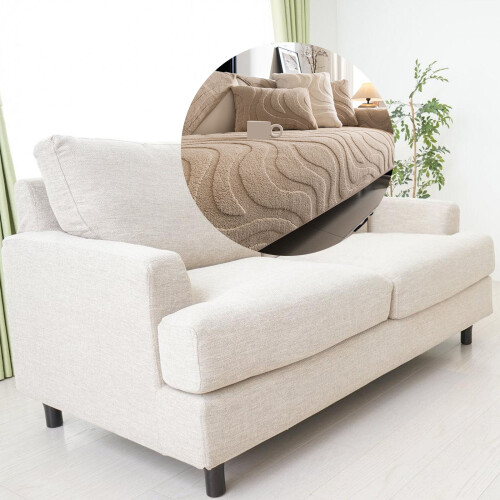 Sturdy Plushes Sofa Cushion Cover-70*70cm Light Grey 2