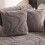 Sturdy Plushes Sofa Cushion Cover-70*70cm Light Grey 7
