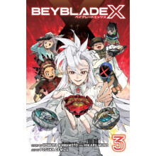 Beyblade X Vol. 3 by Hikaru Muno Paperback Book