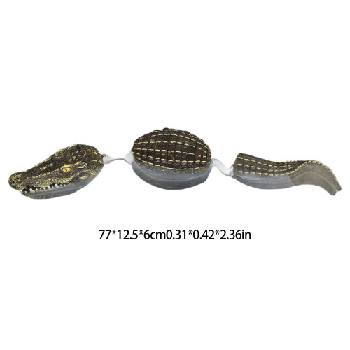 Realistic Floating Crocodilian Pond Decoration Pool Float Decoy 1