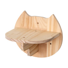 MultiLevel Wooden Cats Wall Perches Featurings Ladder-style1