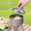 Titaniums Voedselopslagpot Lunchcontainer voor Reizen-600 ml 7
