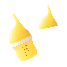 Kittens Nursing Supplies Silicone Feeder Bottles Easy to-Yellow