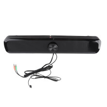 SADA V-101 6W Dual-Lautsprecher USB 420x70x50mm Schwarz