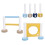Polyester Dog Obstacle Course Set Promotes Healthy Activity For 1